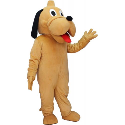  Sinoocean Pluto Dog Adult Mascot Costume Cosplay Fancy Dress Outfit