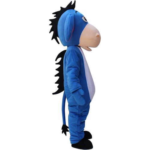  Sinoocean Donkey Eeyore Winnie The Pooh Friend Adult Mascot Costume Fancy Dress Outfit