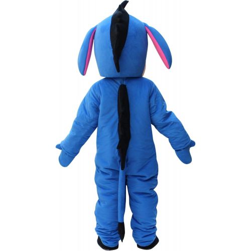  Sinoocean Donkey Eeyore Winnie The Pooh Friend Adult Mascot Costume Fancy Dress Outfit