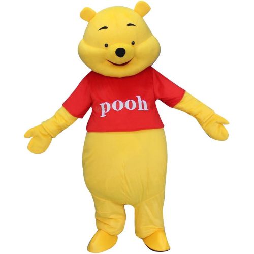 Sinoocean Winnie The Pooh Bear Adult Mascot Costume Cosplay Fancy Dress Outfit