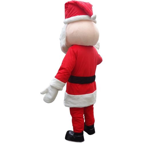  Sinoocean Santa Claus Christmas Adult Mascot Costume Fancy Dress Cosplay Outfit