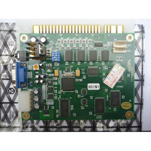  Winit WINIT 60 in 1 Pcb Jamma Board Cgavga Output for Classical Arcade Video Game Cocktail Pac-man Arcade Machine