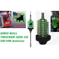 Sirio Antenna Sirio Bull Trucker 3000 3/8 3500W CB & 10M Mobile Antenna with Shaft - Green LED!