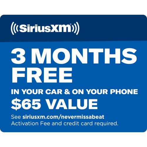  SiriusXM-SSV7V1 Stratus 7 Satellite Radio with Vehicle Kit (Black) with Free 3 Months Satellite and Streaming Service