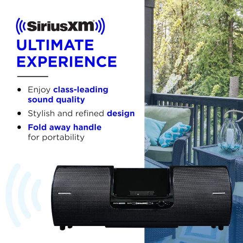  [아마존베스트]SiriusXM SXSD2 Portable Speaker Dock Audio System for Dock and Play Radios (Black)