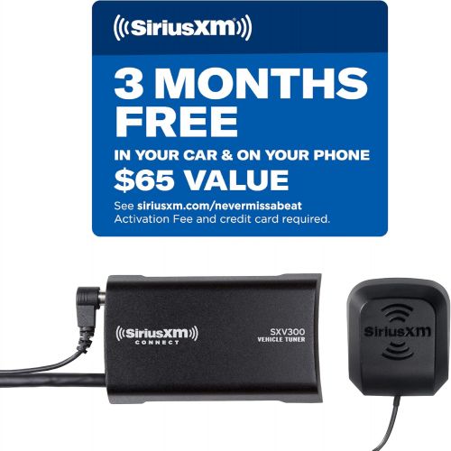  [아마존베스트]SiriusXM SXV300v1 Connect Vehicle Tuner Kit for Satellite Radio with Free 3 Months Satellite and Streaming Service