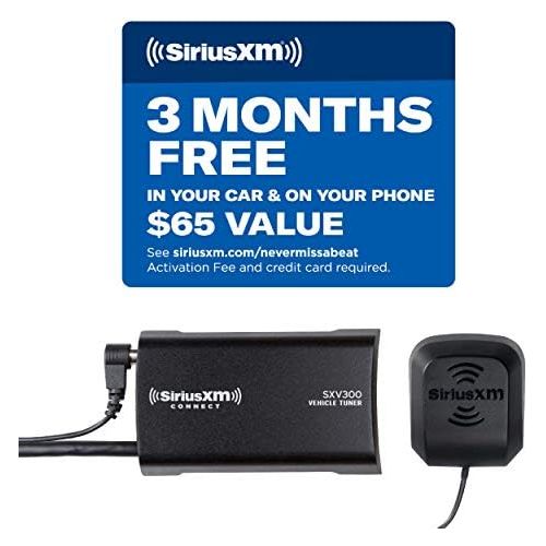  [아마존베스트]SiriusXM SXV300AZV1 Connect Vehicle Tuner Kit for Satellite Radio with Installation Tool & Free 3 Months Satellite and Streaming