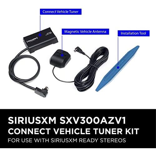  [아마존베스트]SiriusXM SXV300AZV1 Connect Vehicle Tuner Kit for Satellite Radio with Installation Tool & Free 3 Months Satellite and Streaming