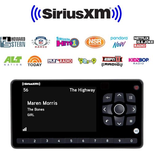  [아마존베스트]SiriusXM SXEZR1H1 Onyx EZR Satellite Radio with Home Kit, Receive Free 3 Months Service with Subscription  Enjoy SiriusXM in your Home or on Your Powered Audio Speakers