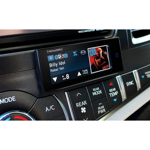  SiriusXM Commander Touch Full-Color, Touchscreen Dash-Mounted Radio with Free 3 Months Satellite and Streaming Service