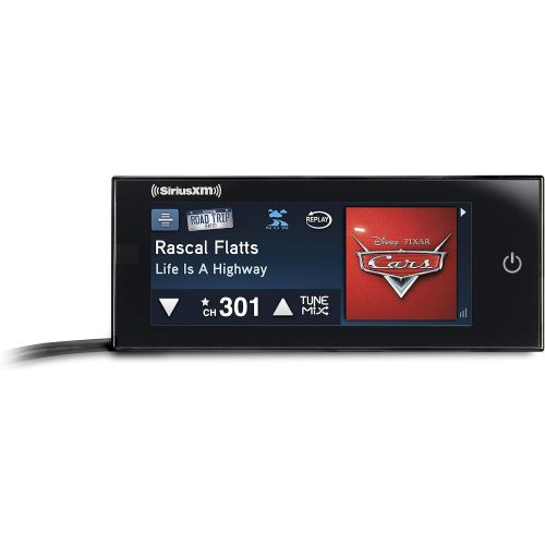  SiriusXM Commander Touch Full-Color, Touchscreen Dash-Mounted Radio with Free 3 Months Satellite and Streaming Service