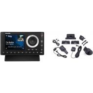 SiriusXM SXPL1H1 Onyx Plus Satellite Radio with Home Kit with Free 3 Months Satellite and Streaming Service & SXDV3 Satellite Radio Vehicle Mounting Kit with Dock and Charging Cabl