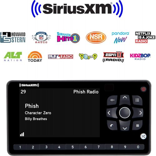  SiriusXM SXEZR1V1 Onyx EZR Satellite Radio with Vehicle Kit - Get 3 Months Free Service with Subscription