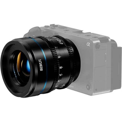  SIRUI Night Walker T1.2 Cine Lens Set, 24mm, 35mm, 55mm, Large Aperture Manual Focus Lens (MS-3SEB, E Mount, Black)