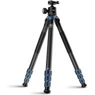 SIRUI AM-324 Professional Camera Tripod with AM-40 Low Gravity Ball Head, 60.4” Carbon Fiber Heavy Duty Tripod for Mirrorless Camera, DSLR, 4 Sections, 32mm Max Tube, Max Load 39.8lb/18kg