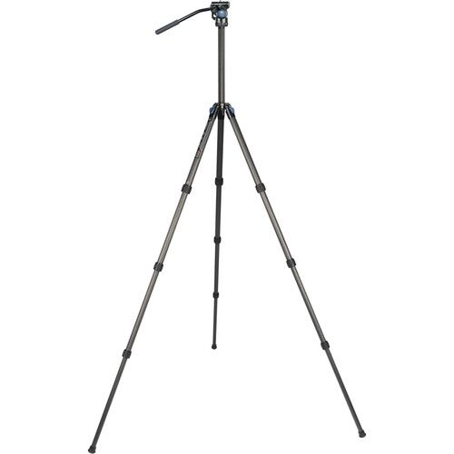  Sirui Standard Series 4-Section Carbon Fiber Tripod Kit with Ultracompact Video Head