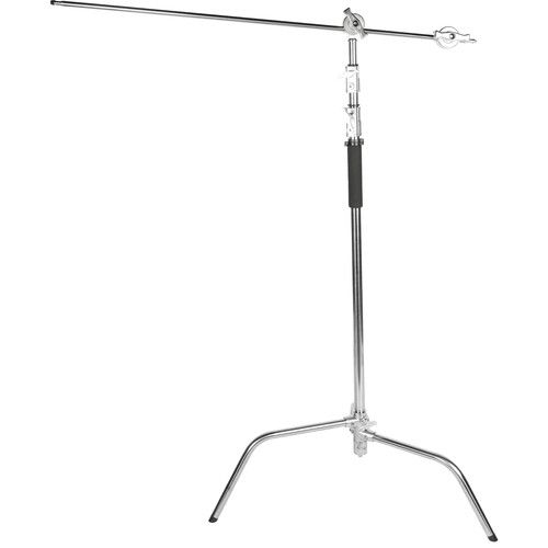  Sirui C-STAND-02 C-Stand with Boom Arm, Casters, and Sandbag (Chrome)