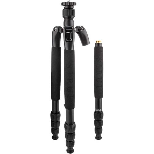  SIRUI N-1004SK Universal Tripod with Monopod, Bag and Strap - Black, 158 cm