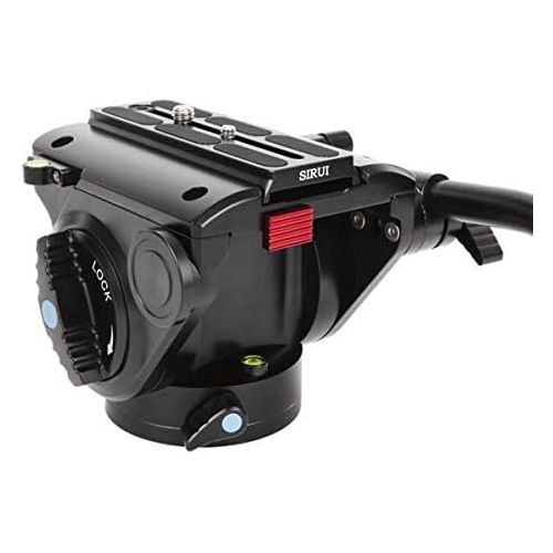  Sirui VH-15 Professional Fluid Video Head, 22 Lbs Capacity, Black