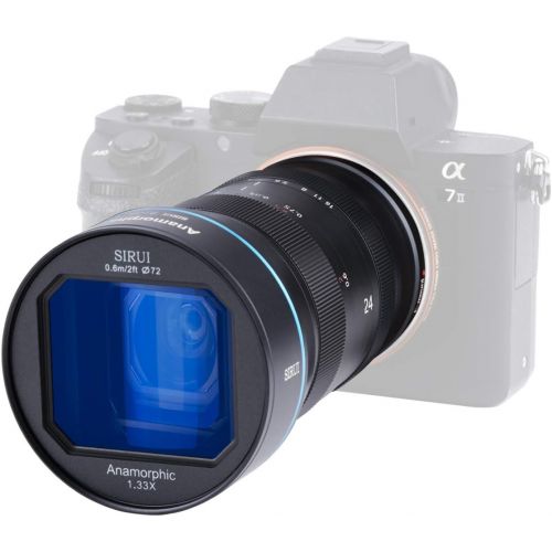  SIRUI 24mm Anamorphic Lens F2.8 1.33X APS-C Camera Lens (MFT Mount)