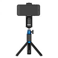 SIRUI VK-2K Handheld Gimbal Stabilizer and Selfie Stick Black, Compatible with Most Smartphones, with Fill Light, Mirror and Bluetooth Connecting