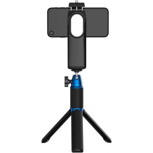  SIRUI VK-2K Handheld Gimbal Stabilizer and Selfie Stick Black, Compatible with Most Smartphones, with Fill Light, Mirror and Bluetooth Connecting