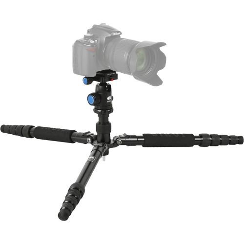  Sirui T-1005P 57.9 Aluminum Alloy Tripod with E-10 Ball Head & Case (Black)