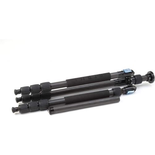  Sirui W-1204 4-Section Waterproof Carbon Fiber Tripod, 33.1lbs Capacity, 65 Maximum Height