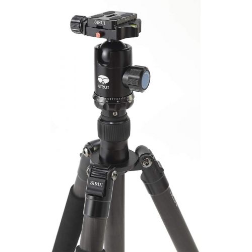  Sirui ET-1204 Carbon Fiber Tripod Kit with E-10 Ball Head & Case