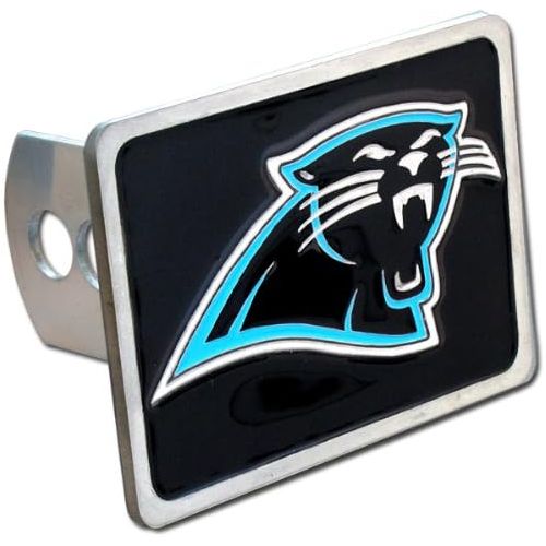  Siskiyou Carolina Panthers NFL Hitch Cover, Class II & III