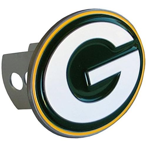  Siskiyou NFL Green Bay Packers Large Logo Hitch Cover, Class II & III