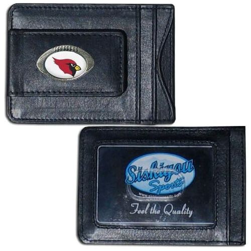  Siskiyou NFL Leather Money Clip Cardholder