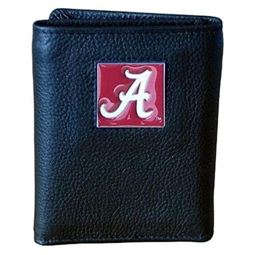  Siskiyou NCAA Deluxe Leather Tri-Fold Wallet