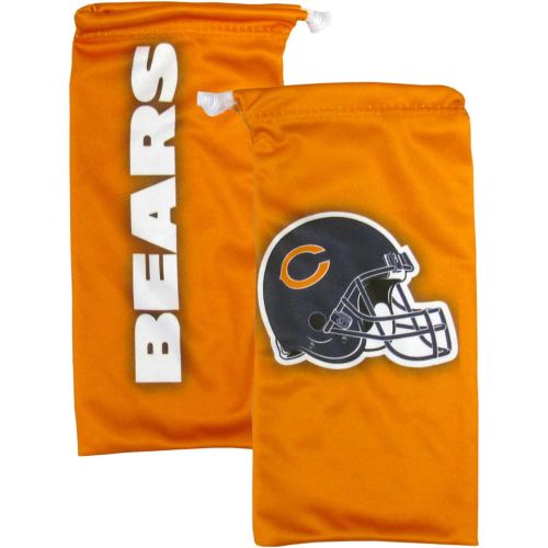  Siskiyou NFL Chicago Bears Adult Sunglass and Bag Set, Orange