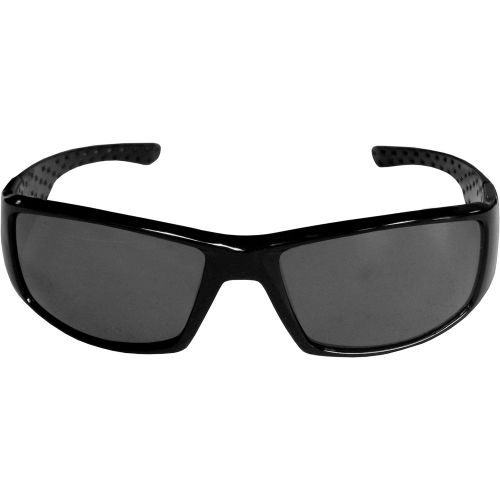  NFL Oakland Raiders Unisex Siskiyou Sportschrome Wrap Sunglasses, Black, One Size