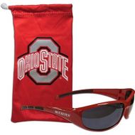 Siskiyou NCAA Ohio State Buckeyes Adult Sunglass and Bag Set, Red