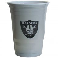 NFL Siskiyou Sports Oakland Raiders Plastic Game Day Cups, 18 Count, (18 oz) Team Color