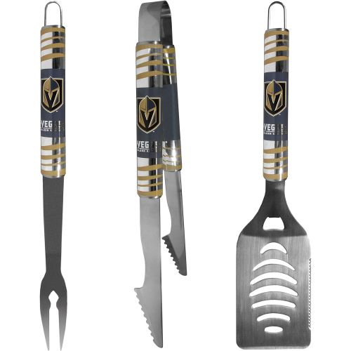  Siskiyou NHL Las Vegas Golden Knights 3 pc Tailgater BBQ Set