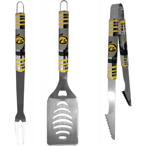  Siskiyou NCAA Iowa Hawkeyes Tailgater BBQ Tool Set (3 Piece)