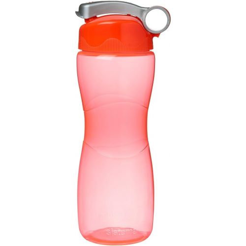  [아마존베스트]Sistema 645ml Hourglass Bottle (Colors may vary)