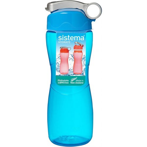  [아마존베스트]Sistema 645ml Hourglass Bottle (Colors may vary)