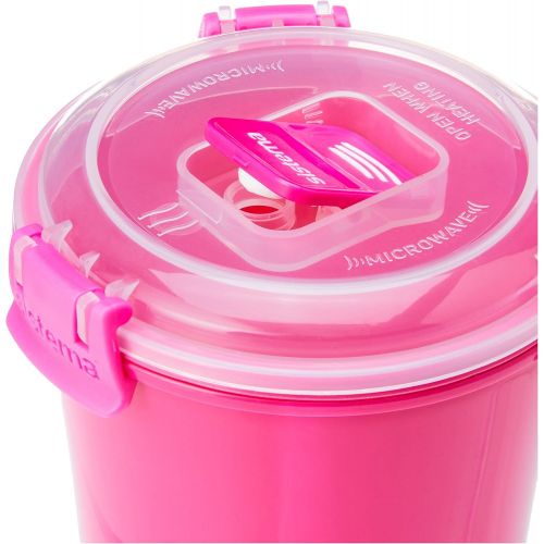  Sistema Microwave Suppentasse, 656ml, pink