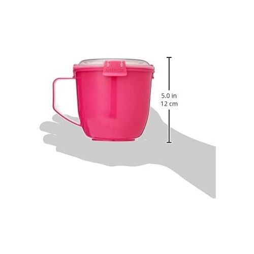  [아마존베스트]Sistema To Go Collection Soup Mug, Large, Varied, 1 count