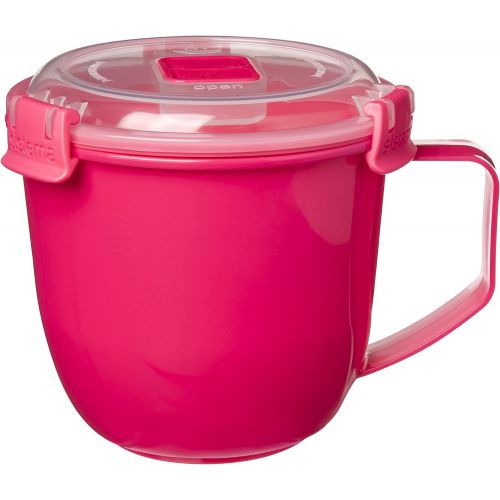  [아마존베스트]Sistema To Go Collection Soup Mug, Large, Varied, 1 count