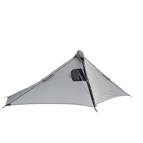  Six Moon Designs Gatewood Cape - 10 oz - 1 Person Ultralight Tarp/Cape (Gray)