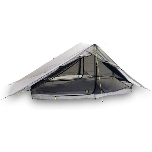  Six Moon Designs Ultralight Haven Tarp and Haven NetTent Bundle - Includes Gray, 2 Person, 18 oz. Haven Tarp and 16 oz. 2 Person Haven NetTent