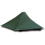 Six Moon Designs Skyscape Trekker Dark Green 1 Person 28 oz. Ultralight Backpacking Tent. Our Longest Shelter. Floor Stretches Over 8 ft Long. 100% Silicone Coated Polyester.