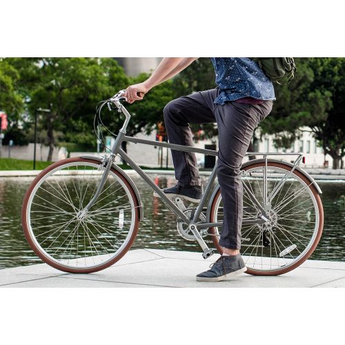  Sixthreezero sixthreezero Ride in The Park Mens Touring City Road Bicycle with Rear Rack