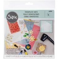 [아마존베스트]Sizzix 663060 Thermoplastic Sheets 6X6 6/Pkg, Multi