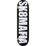 SK8MAFIA OG Logo 8x32 Deck Skateboard, Adults Unisex, Black (Black)